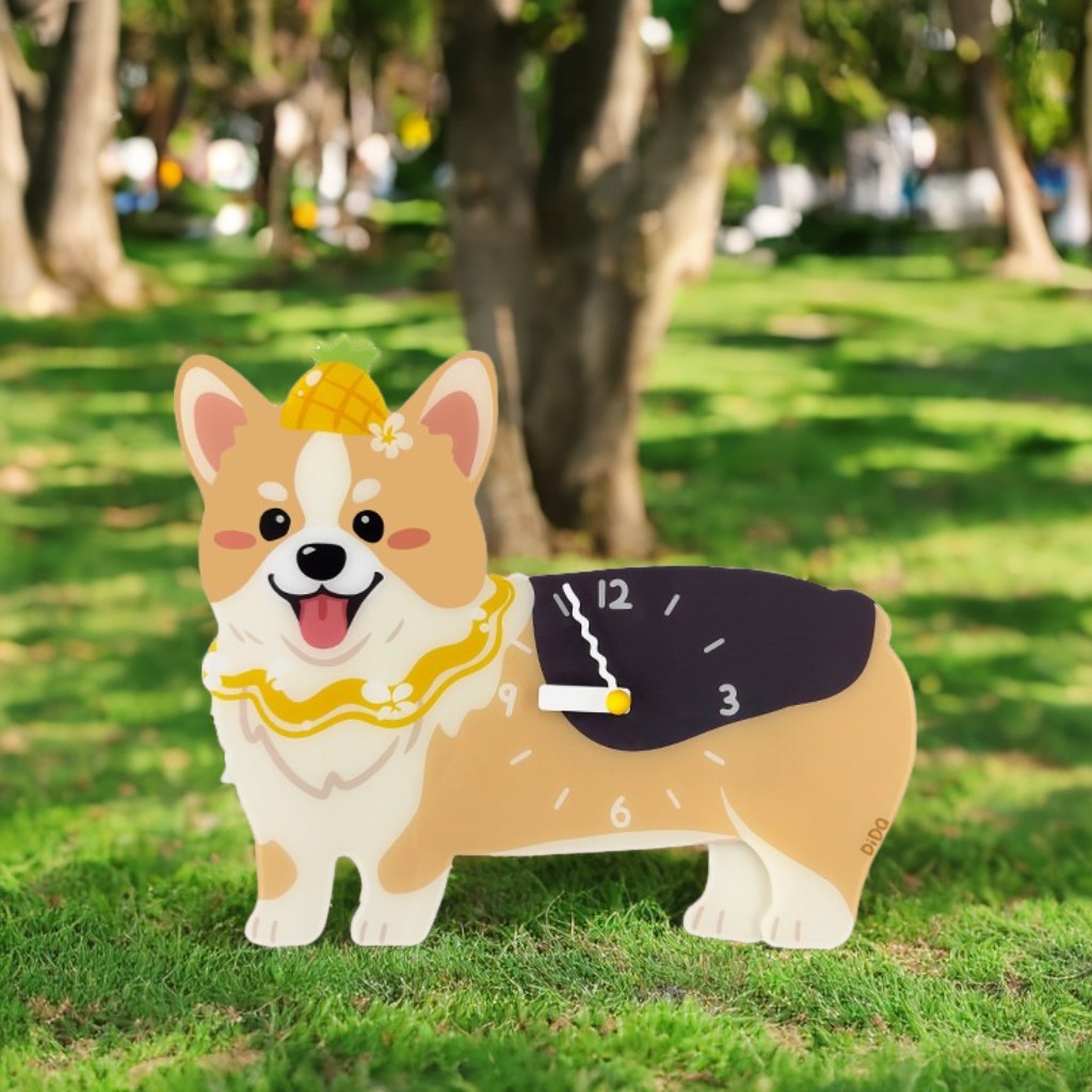 The Perfect Corgi Wall Clock for Your Home – My Pet Clock